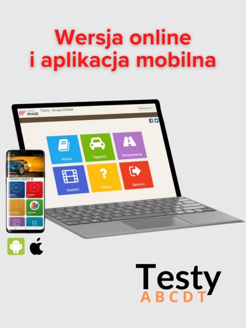 Testy egzaminacyjne WORD – aplikacja na telefon i komputer